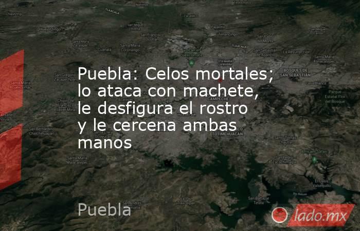 Puebla: Celos mortales; lo ataca con machete, le desfigura el rostro y le cercena ambas manos. Noticias en tiempo real