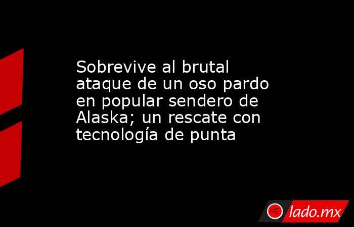 Sobrevive al brutal ataque de un oso pardo en popular sendero de Alaska; un rescate con tecnología de punta. Noticias en tiempo real