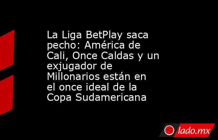 La Liga BetPlay saca pecho: América de Cali, Once Caldas y un exjugador de Millonarios están en el once ideal de la Copa Sudamericana. Noticias en tiempo real