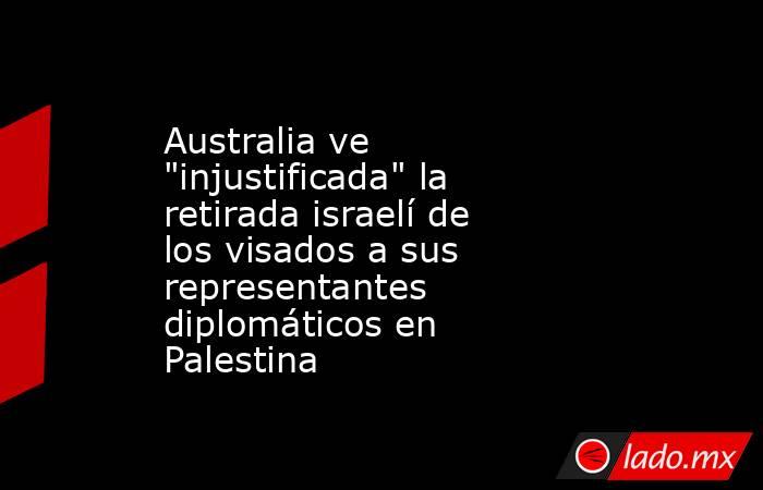 Australia ve 