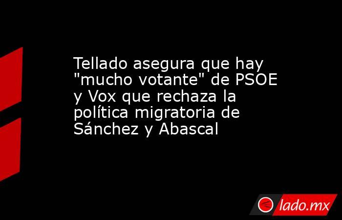 Tellado asegura que hay 
