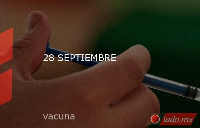 28 SEPTIEMBRE. Noticias en tiempo real