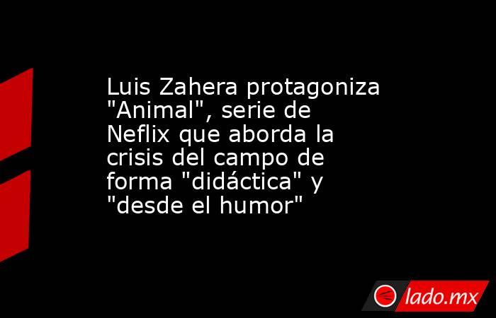 Luis Zahera protagoniza 