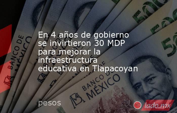 En 4 años de gobierno se invirtieron 30 MDP para mejorar la infraestructura educativa en Tlapacoyan. Noticias en tiempo real