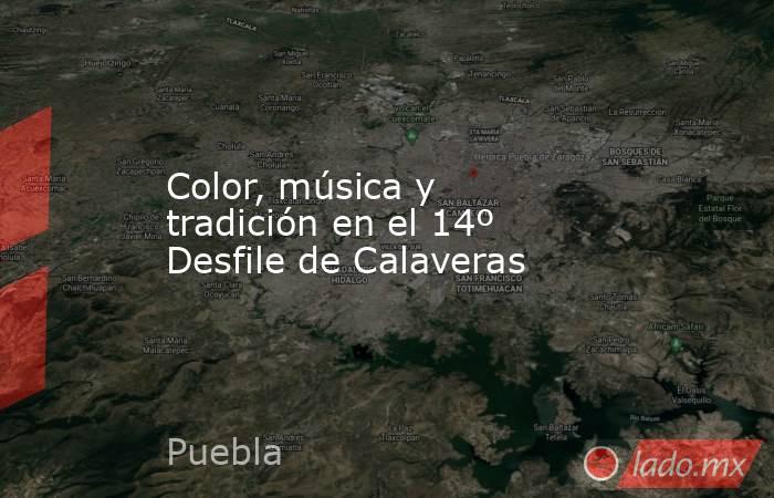 Color, música y tradición en el 14º Desfile de Calaveras. Noticias en tiempo real