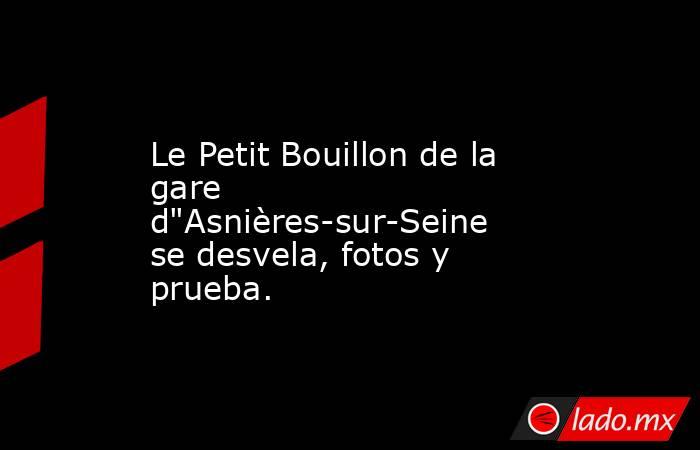 Le Petit Bouillon de la gare d