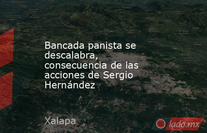 Bancada panista se descalabra, consecuencia de las acciones de Sergio Hernández. Noticias en tiempo real