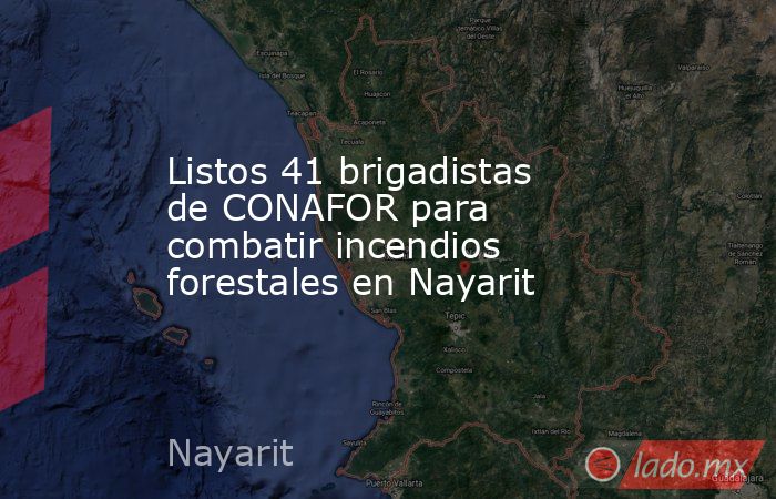 Listos 41 brigadistas de CONAFOR para combatir incendios forestales en Nayarit. Noticias en tiempo real