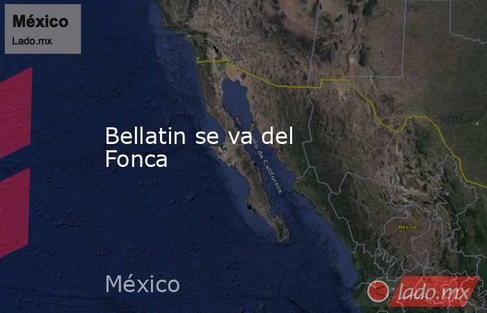 Bellatin se va del Fonca. Noticias en tiempo real