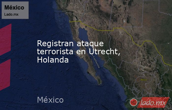 Registran ataque terrorista en Utrecht, Holanda. Noticias en tiempo real