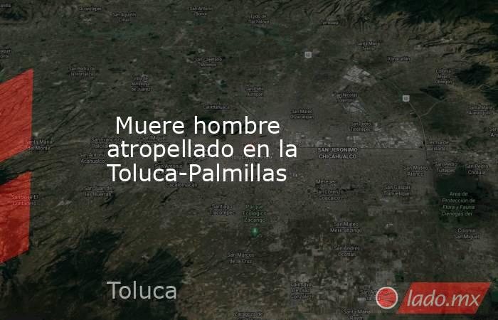  Muere hombre atropellado en la Toluca-Palmillas. Noticias en tiempo real