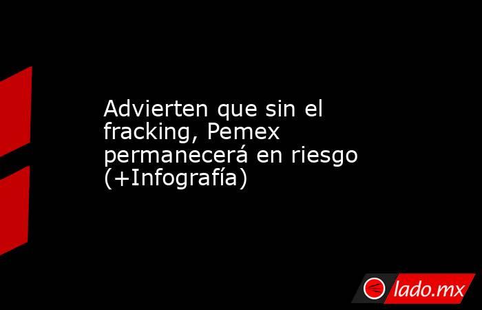 Advierten que sin el fracking, Pemex permanecerá en riesgo (+Infografía). Noticias en tiempo real