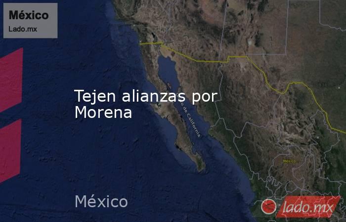 Tejen alianzas por Morena. Noticias en tiempo real