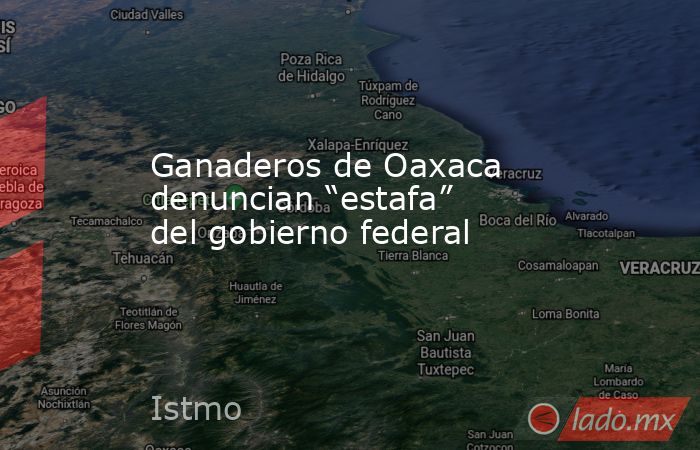Ganaderos de Oaxaca denuncian “estafa” del gobierno federal. Noticias en tiempo real