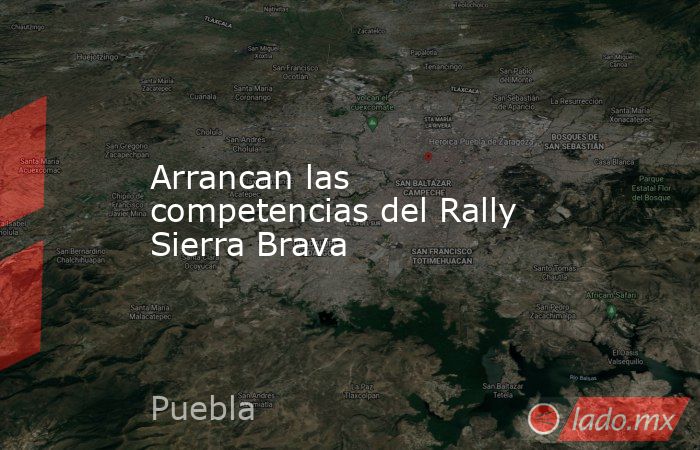 Arrancan las competencias del Rally Sierra Brava. Noticias en tiempo real