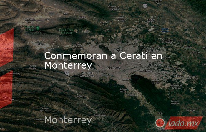 Conmemoran a Cerati en Monterrey. Noticias en tiempo real