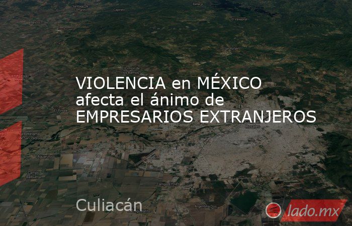 VIOLENCIA en MÉXICO afecta el ánimo de EMPRESARIOS EXTRANJEROS. Noticias en tiempo real