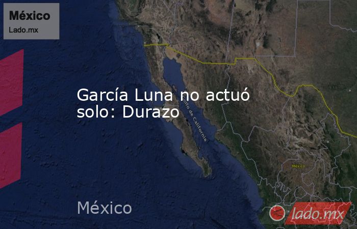 García Luna no actuó solo: Durazo. Noticias en tiempo real