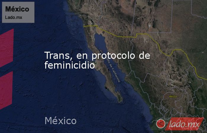 Trans, en protocolo de feminicidio. Noticias en tiempo real