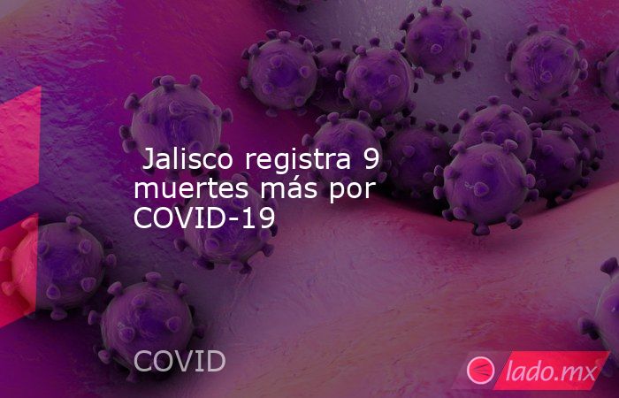  Jalisco registra 9 muertes más por COVID-19. Noticias en tiempo real