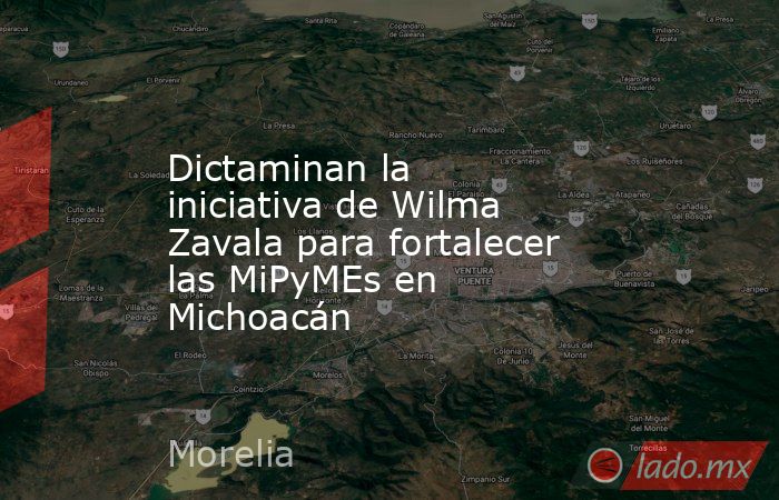 Dictaminan la iniciativa de Wilma Zavala para fortalecer las MiPyMEs en Michoacán. Noticias en tiempo real