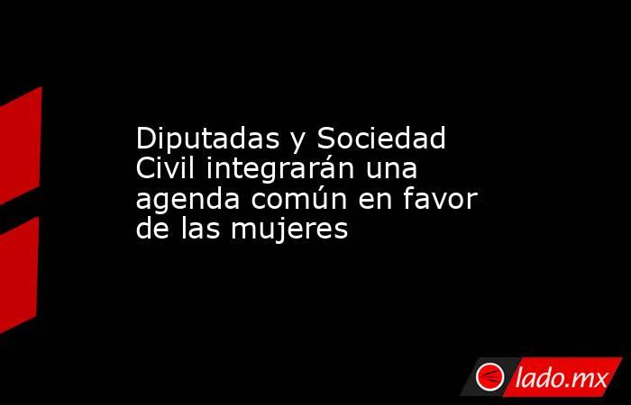 Diputadas y Sociedad Civil integrarán una agenda común en favor de las mujeres. Noticias en tiempo real