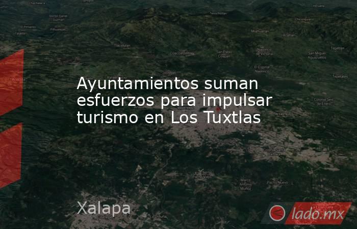 Ayuntamientos suman esfuerzos para impulsar turismo en Los Tuxtlas. Noticias en tiempo real