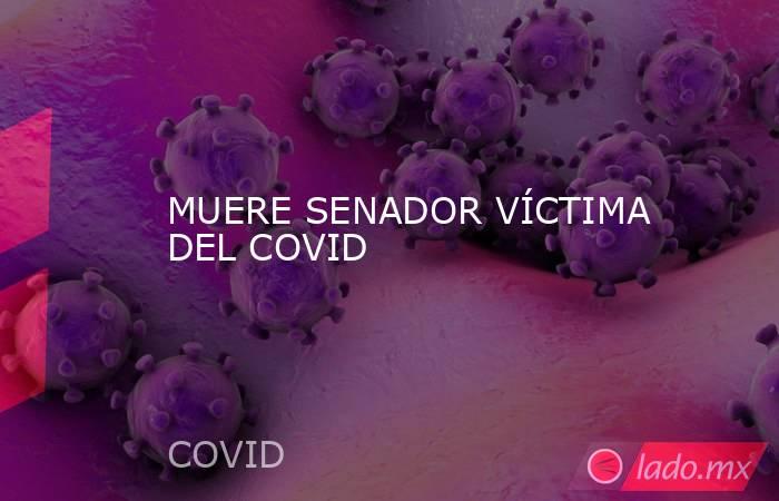 MUERE SENADOR VÍCTIMA DEL COVID. Noticias en tiempo real