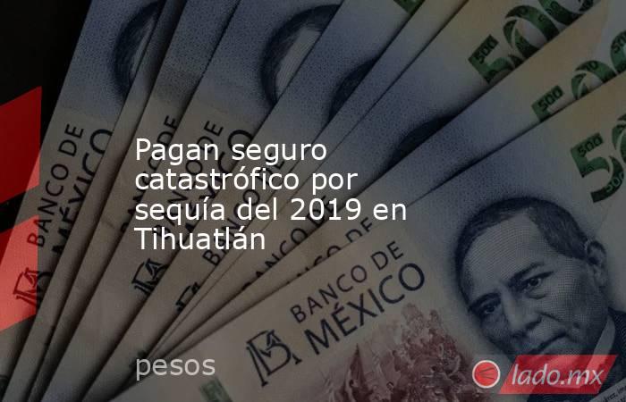 Pagan seguro catastrófico por sequía del 2019 en Tihuatlán. Noticias en tiempo real