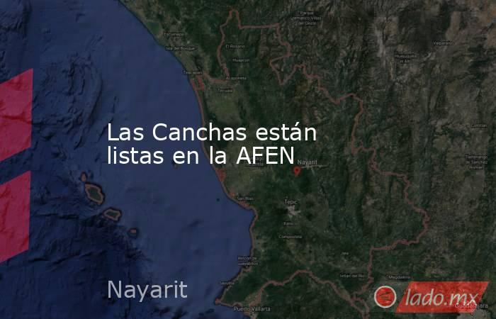 Las Canchas están listas en la AFEN. Noticias en tiempo real