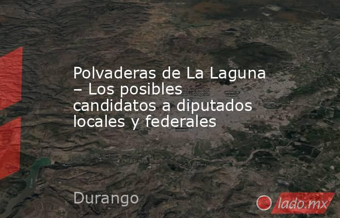 Polvaderas de La Laguna – Los posibles candidatos a diputados locales y federales. Noticias en tiempo real