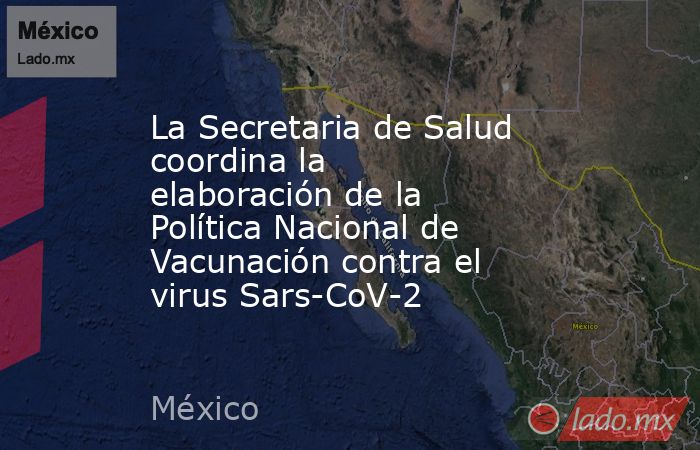 La Secretaria de Salud coordina la elaboración de la Política Nacional de Vacunación contra el virus Sars-CoV-2. Noticias en tiempo real