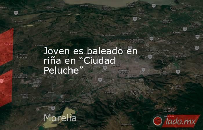 Joven es baleado en riña en “Ciudad Peluche”. Noticias en tiempo real