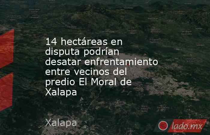 14 hectáreas en disputa podrían desatar enfrentamiento entre vecinos del predio El Moral de Xalapa. Noticias en tiempo real