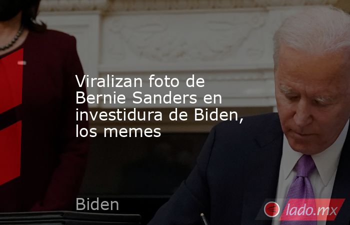 Viralizan foto de Bernie Sanders en investidura de Biden, los memes. Noticias en tiempo real