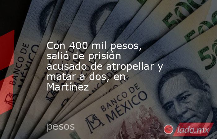 Con 400 mil pesos, salió de prisión acusado de atropellar y matar a dos, en Martínez. Noticias en tiempo real