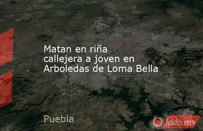 Matan en riña callejera a joven en Arboledas de Loma Bella. Noticias en tiempo real