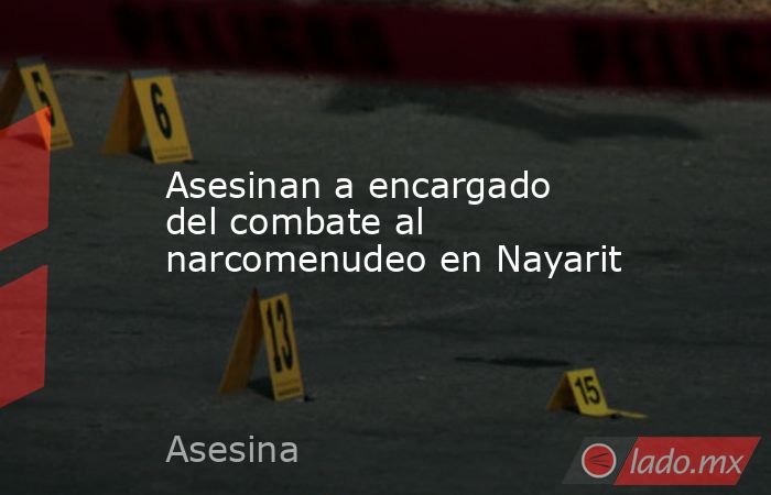 Asesinan a encargado del combate al narcomenudeo en Nayarit. Noticias en tiempo real