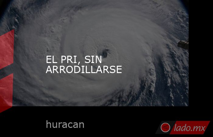 EL PRI, SIN ARRODILLARSE. Noticias en tiempo real