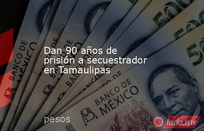 Dan 90 años de prisión a secuestrador en Tamaulipas. Noticias en tiempo real